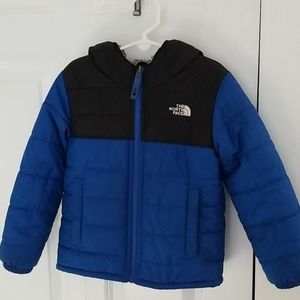 Boys reversible puffer jacket